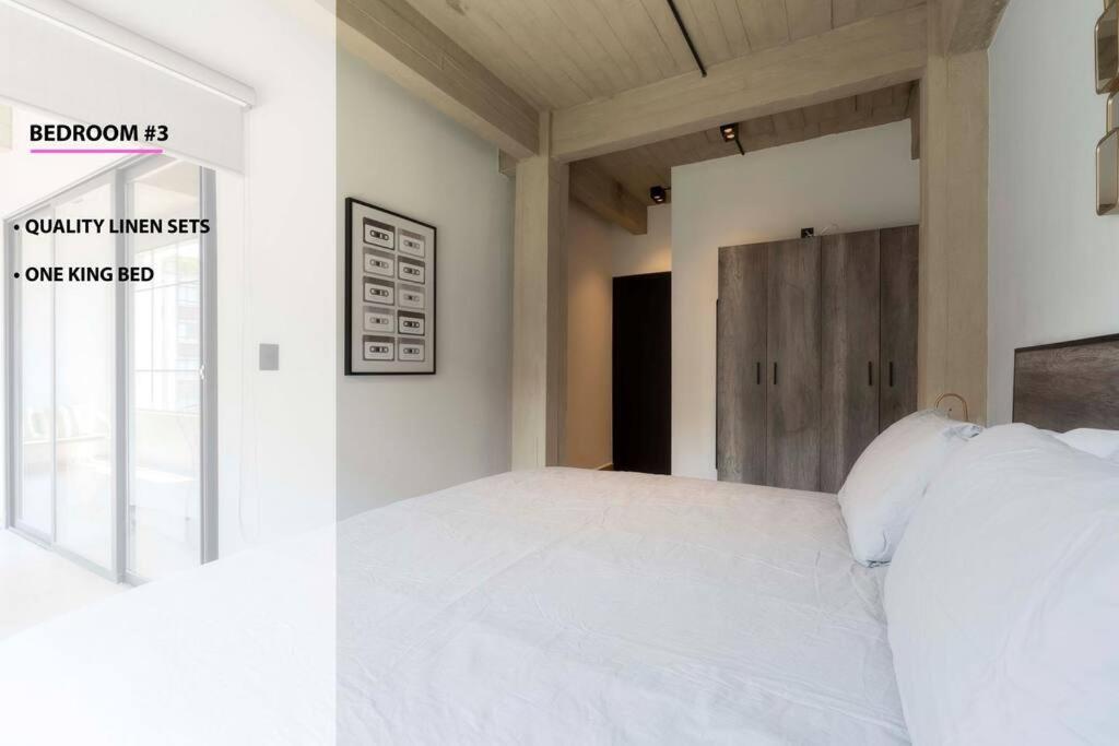 P302 Zocalo 3bdrm 2bath Rooftop Ac * Mexico City